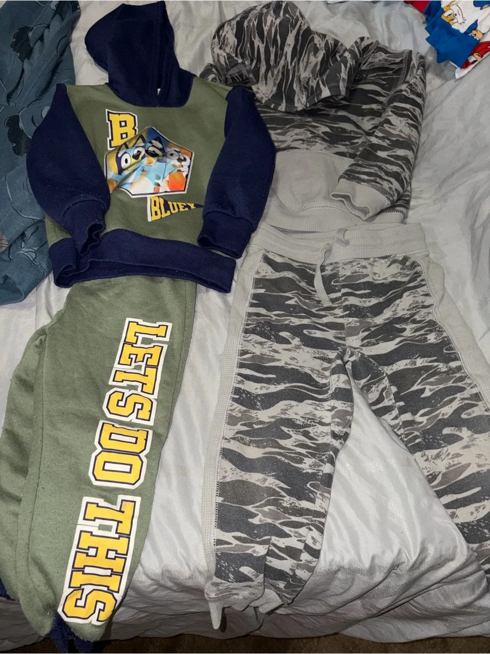 Bluey outfits size